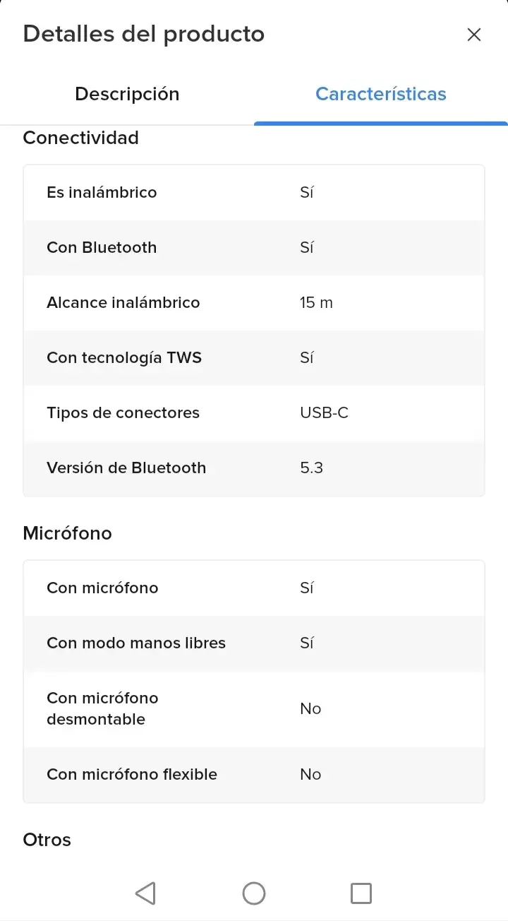 Auriculares inalámbricos con estuche - 2