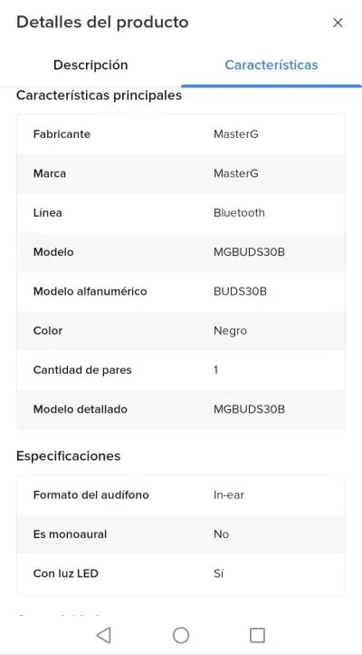 Auriculares inalámbricos con estuche - miniatura 3