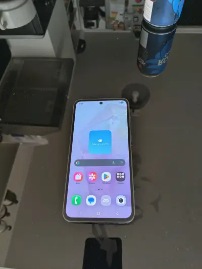 Smartphone Samsung azul - miniatura 4