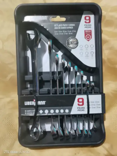 pach de llaves punta y corona marca ubermann nueva - miniatura 1