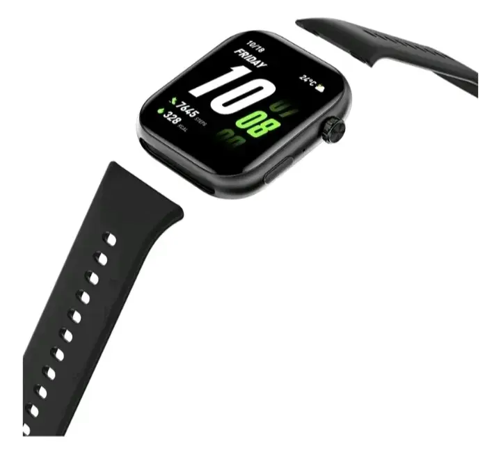 Reloj inteligente negro sin correa - 2