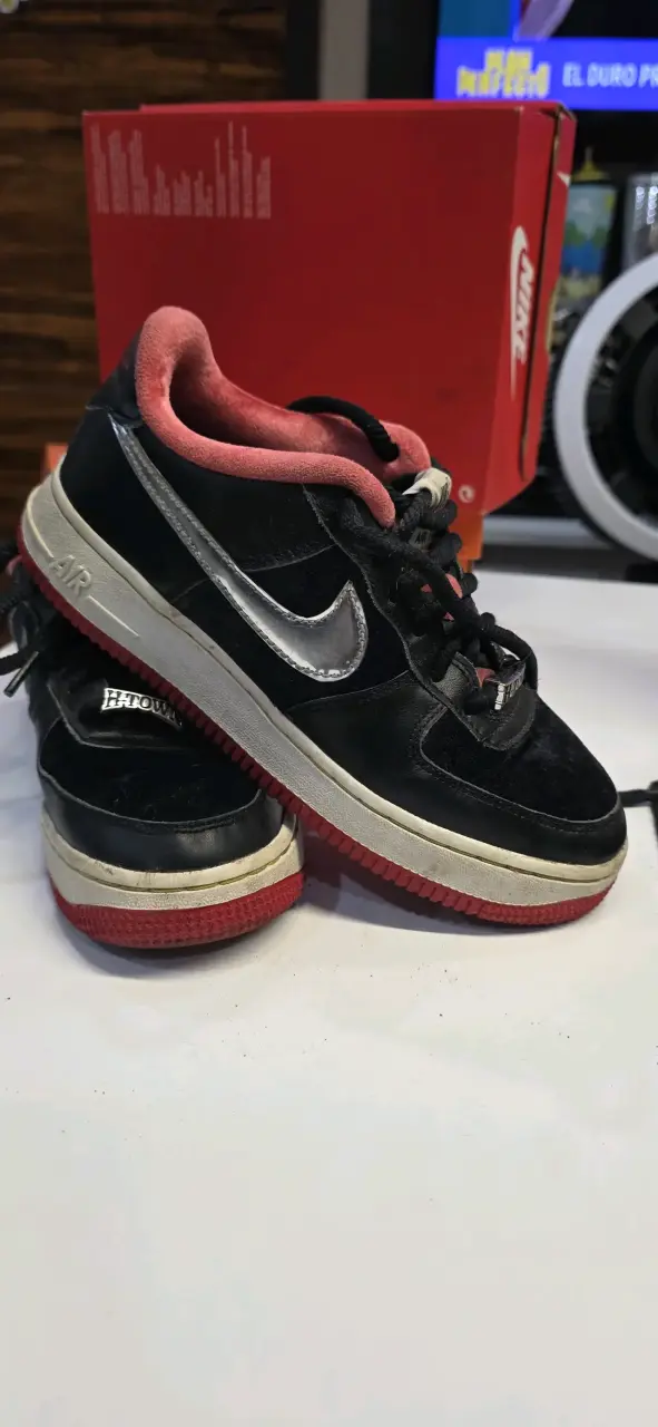Zapatillas negras Nike Air - 1
