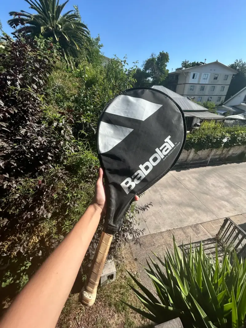 Raqueta de tenis Babolat con funda - 1