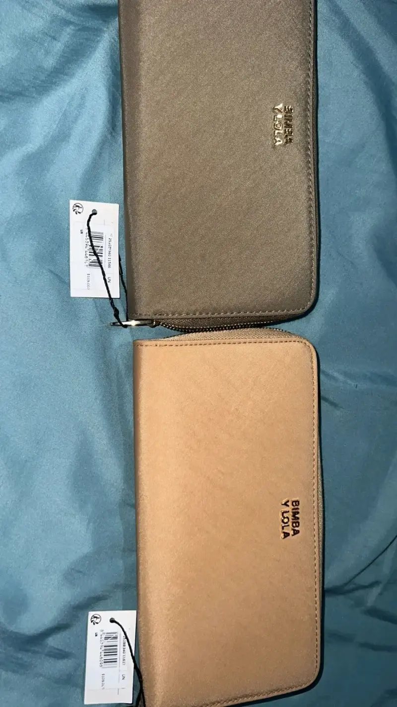 Billeteras Bimba y Lola beige y taupe - 2