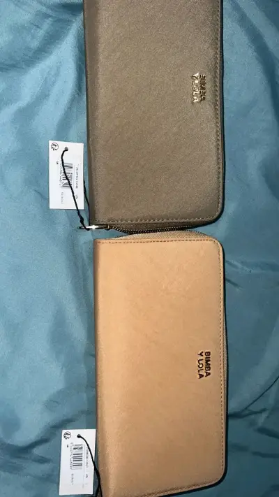 Billeteras Bimba y Lola beige y taupe - miniatura 2