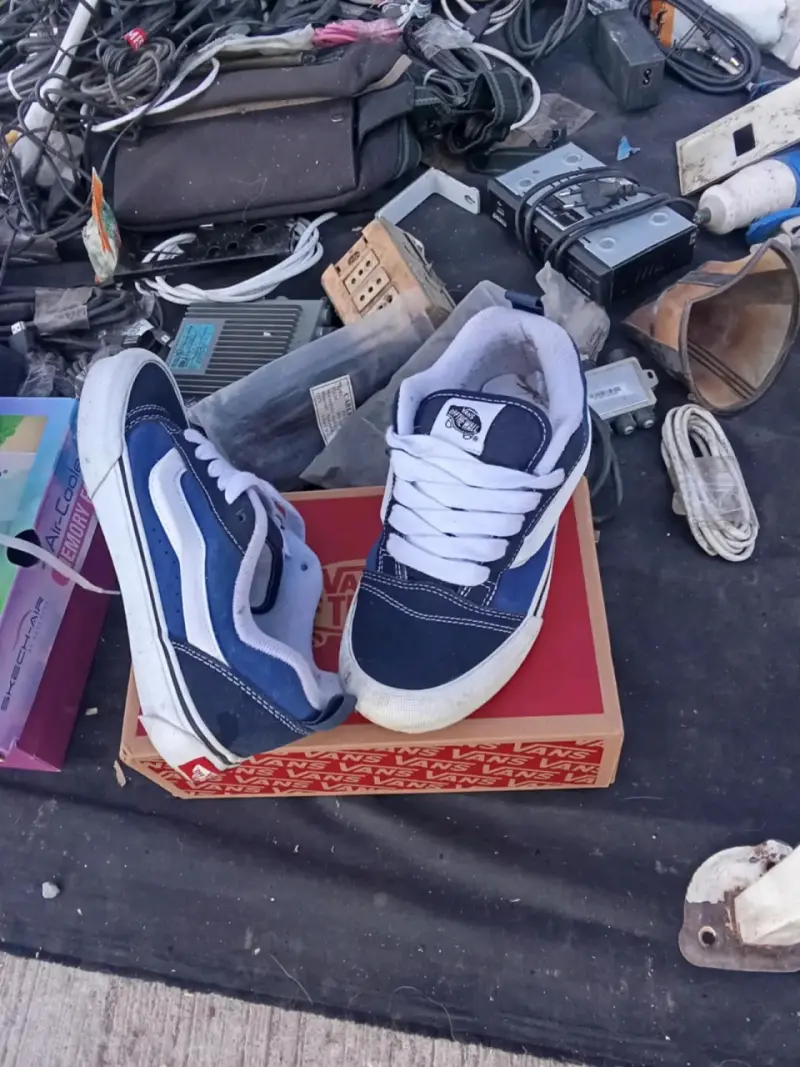 Zapatillas Vans azul blanco
