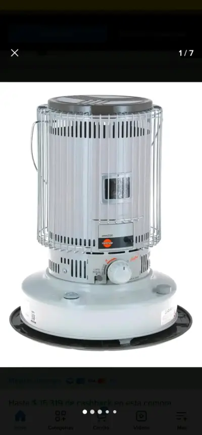 Calefactor a gas portátil - miniatura 5