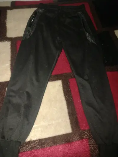 Pantalón de buzo negro - miniatura 1