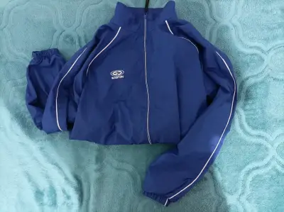 Chaqueta deportiva azul Easton - miniatura 1