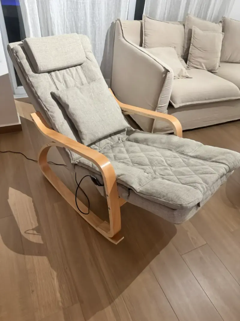 Sillón reclinable beige - 3
