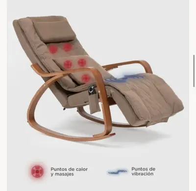 Sillón reclinable beige - miniatura 4