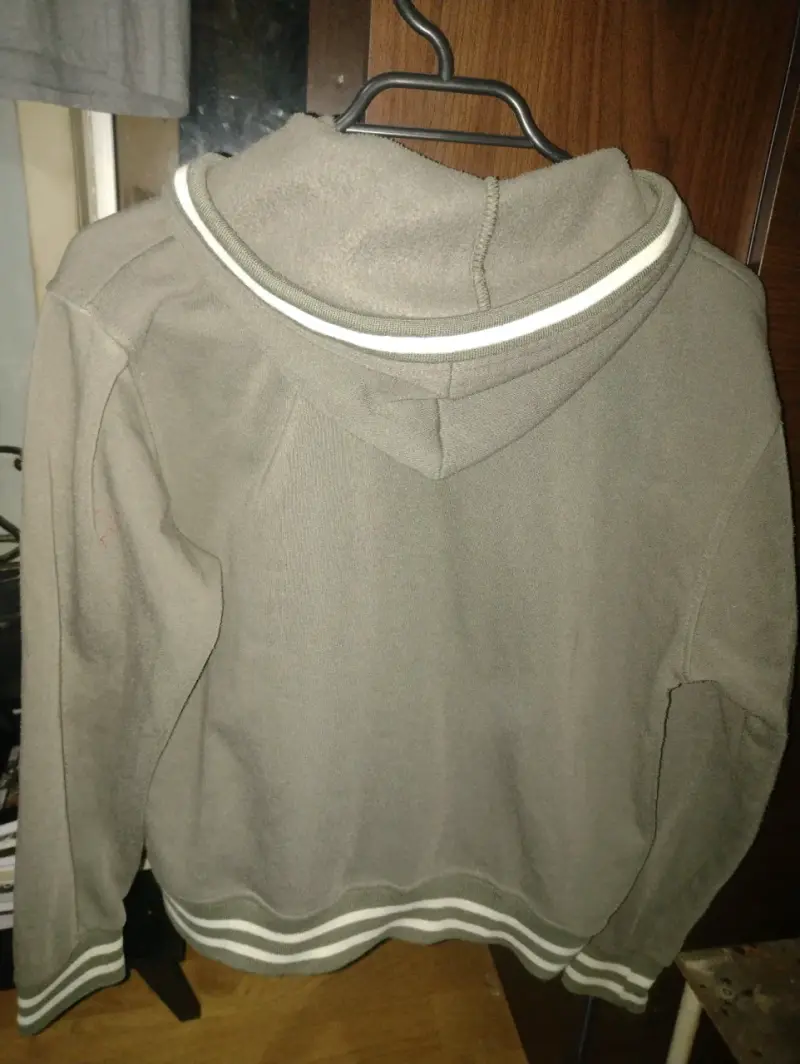 Polerón con capucha gris J&D Jeans - 3