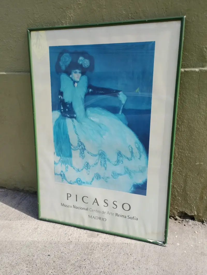 Afiche enmarcado de Picasso - 1