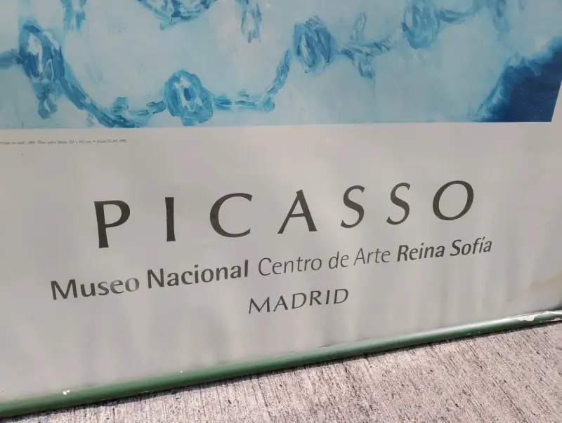 Afiche enmarcado de Picasso - 3
