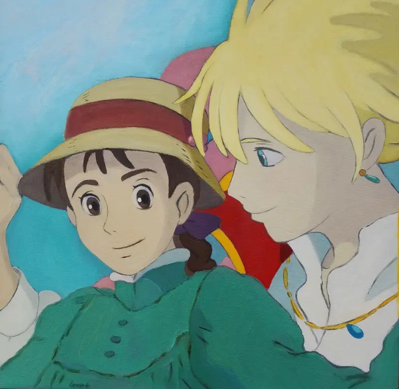 Pintura Studio Ghibli - 1