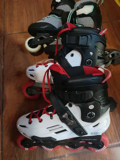 Patines en línea grises - miniatura 2