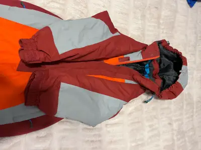 Traje de ski unisex naranja - miniatura 4