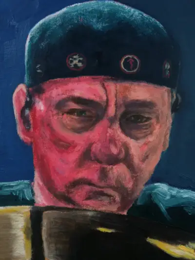 Pintura Neil Peart ( Rush) - miniatura 2