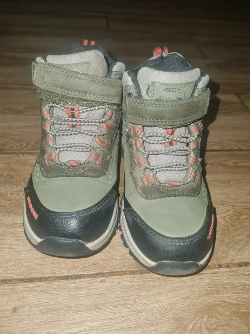 Botines de montaña verdes niño - 1