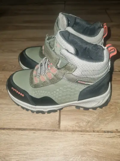 Botines de montaña verdes niño - miniatura 2