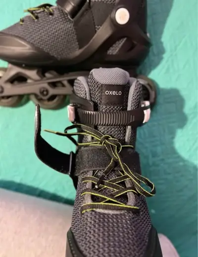 Patines en línea Oxelo negros - miniatura 2