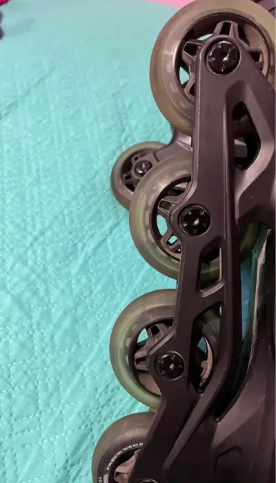 Patines en línea Oxelo negros - miniatura 4