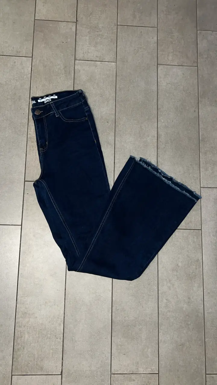 Jeans azul oscuro mujer