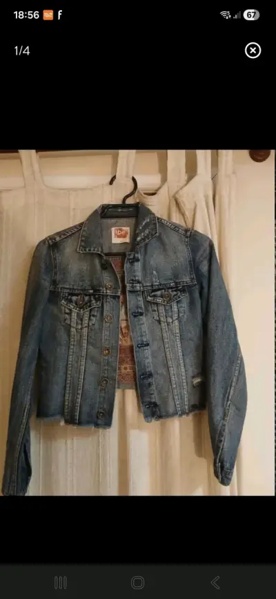 Chaqueta de mezclilla bordada - miniatura 2