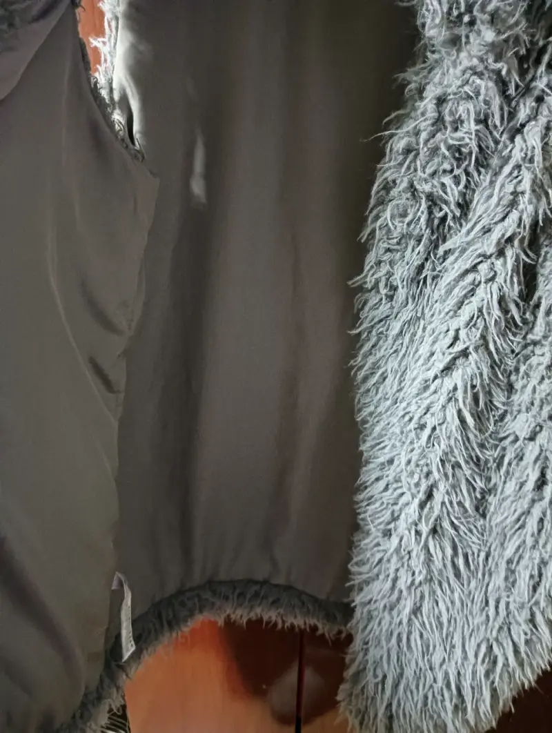Chaleco gris peludo Forever 21 - 5