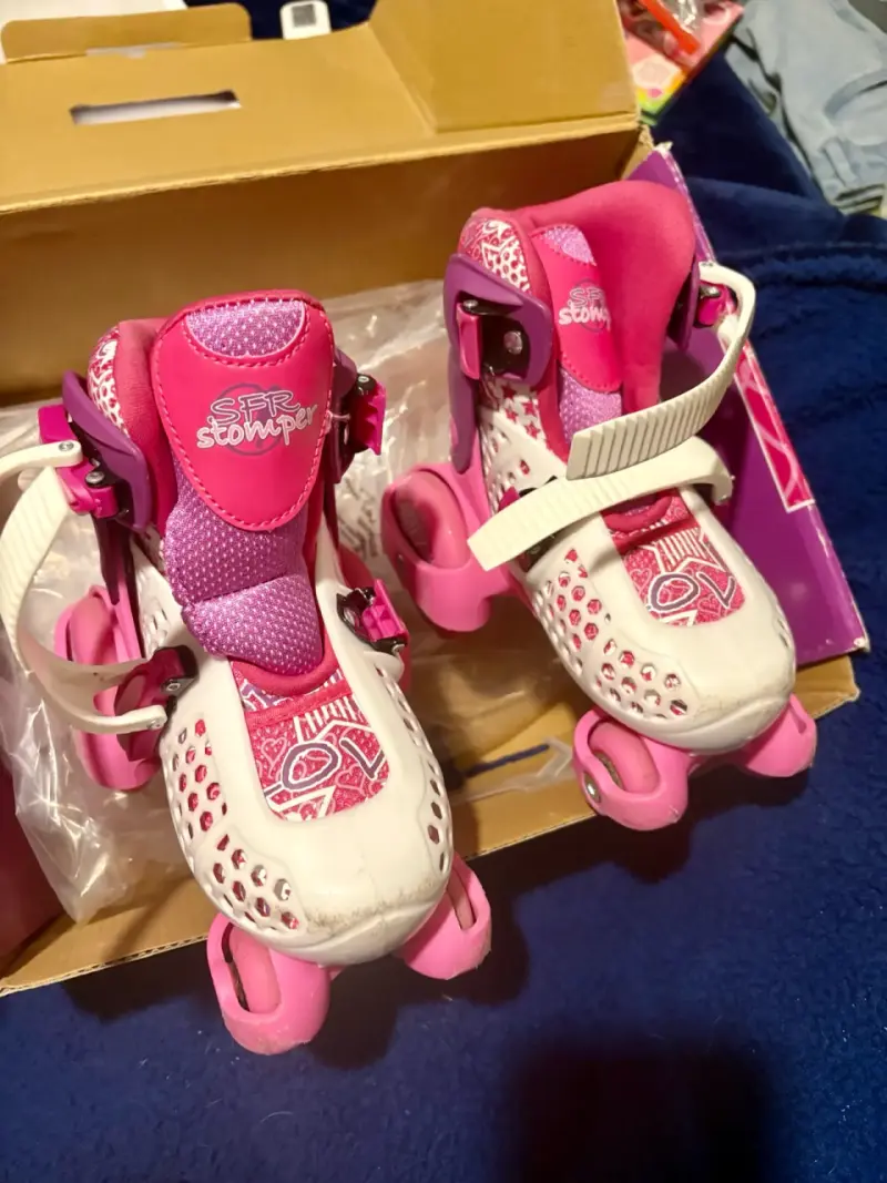 Patines niña SFR Stomper rosados - 1