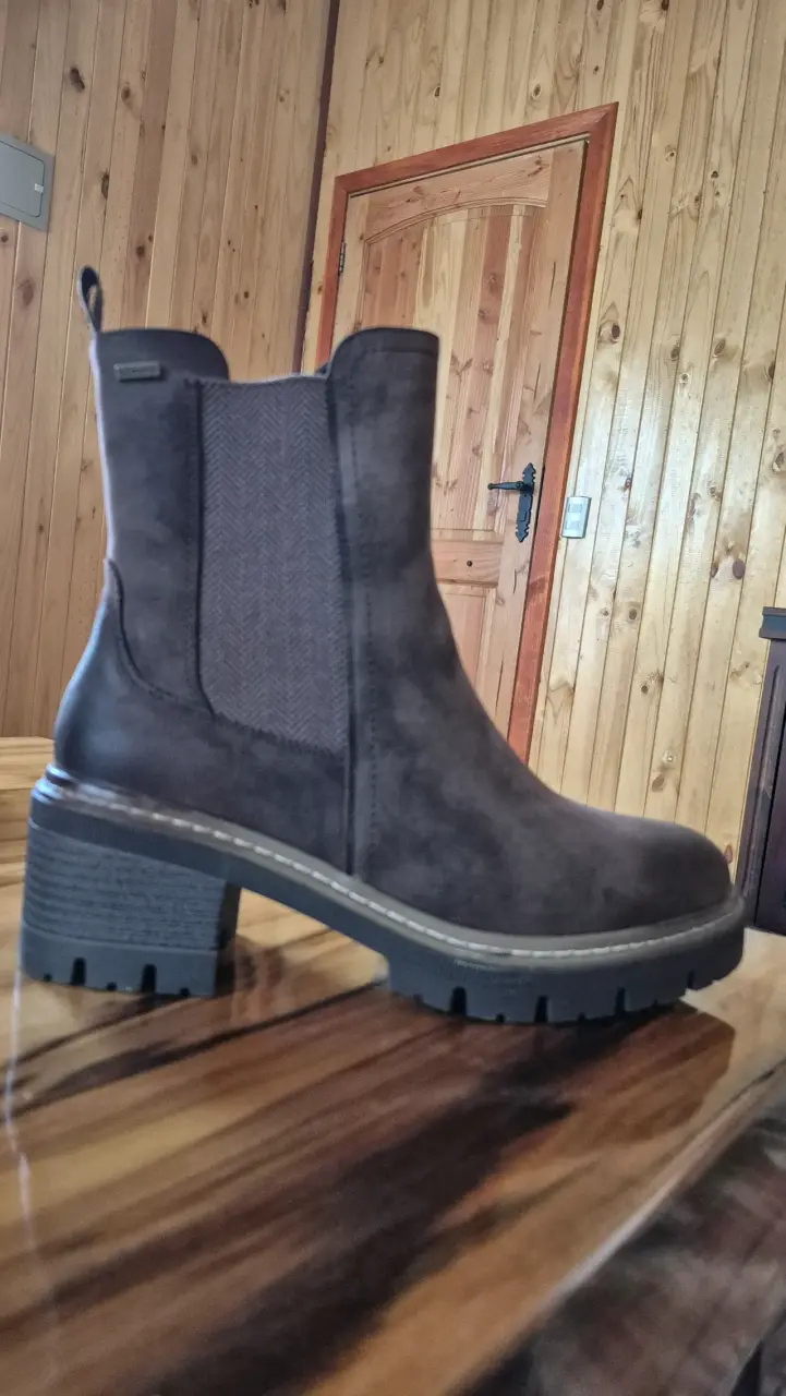 Botines Azaleia marrones con tacón - 1