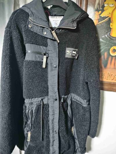 Chaqueta negra con capucha Everlast - miniatura 1