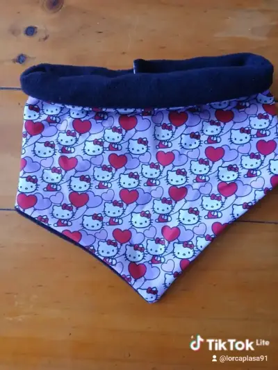 Set de bandana y scrunchie de leopardo - miniatura 2