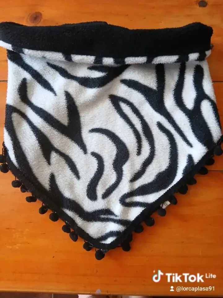 Set de bandana y scrunchie de leopardo - 3