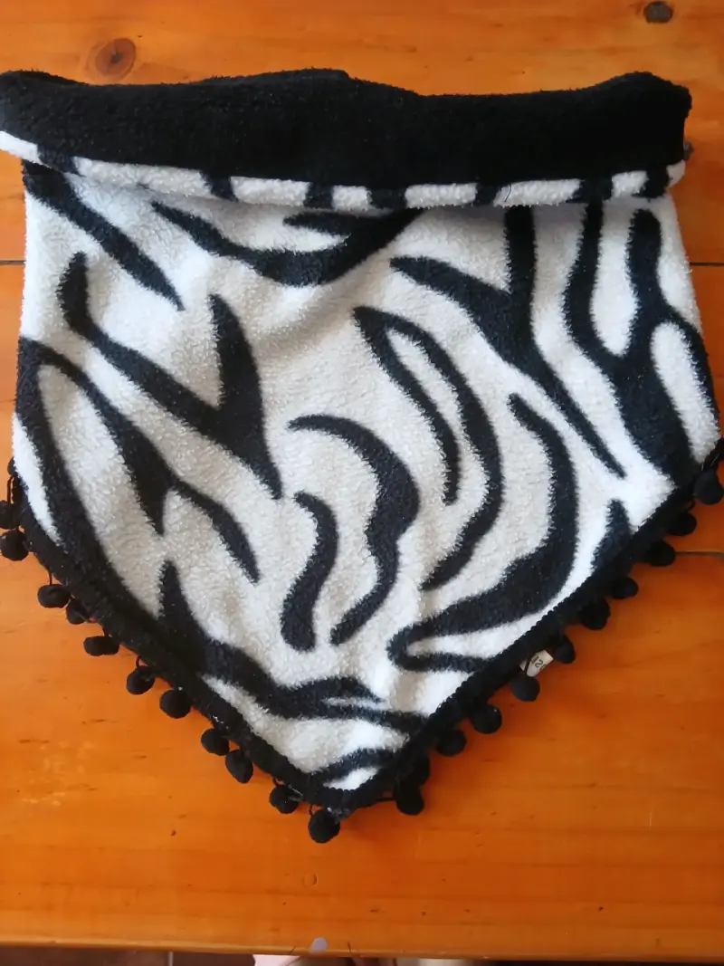 Set de bandana y scrunchie de leopardo - 4