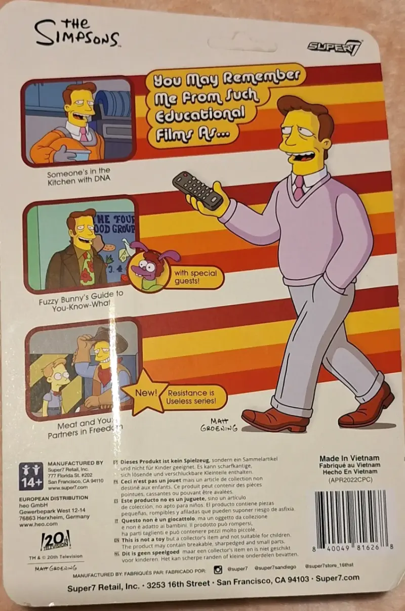 Figura The Simpsons Troy McClure - 1