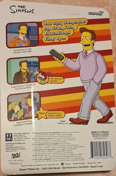 Figura The Simpsons Troy McClure - miniatura 1