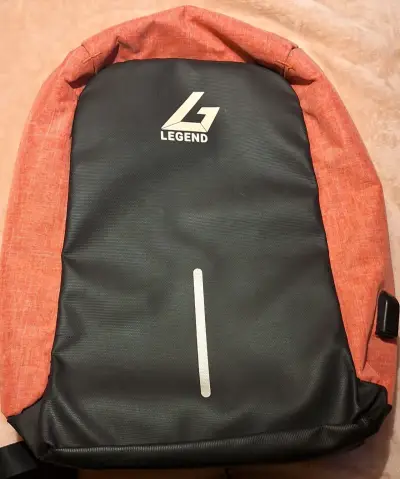 Mochila Legend negro y rojo - miniatura 1