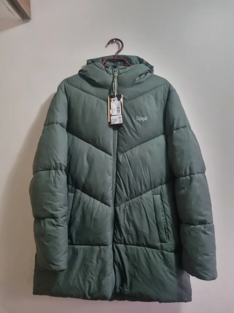 Chaqueta verde Lippi con capucha - 2