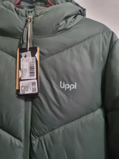 Chaqueta verde Lippi con capucha - miniatura 3