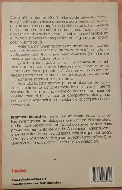Libro 'En Defensa de los Animales' - miniatura 2