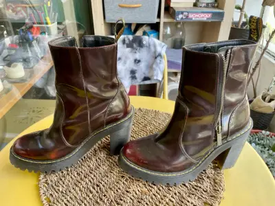 Botas de cuero marrones - miniatura 2