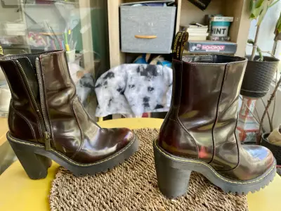 Botas de cuero marrones - miniatura 5