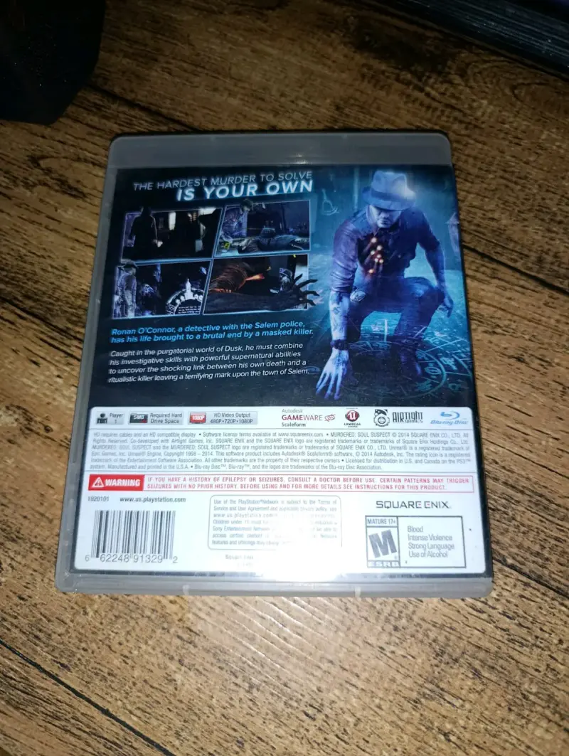 Murdered: Soul Suspect PS3 Usado - 2