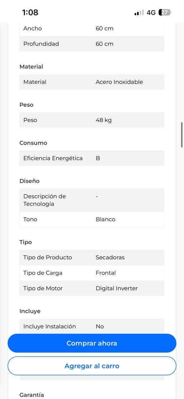 Secadora Frontal Samsung 9Kg - 2
