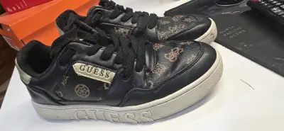 Zapatillas 38 negras Guess estampado - miniatura 5