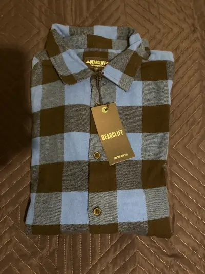 Camisa de cuadros azul Bearcliff - miniatura 1
