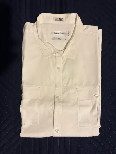Camisa blanca Calvin Klein - miniatura 1