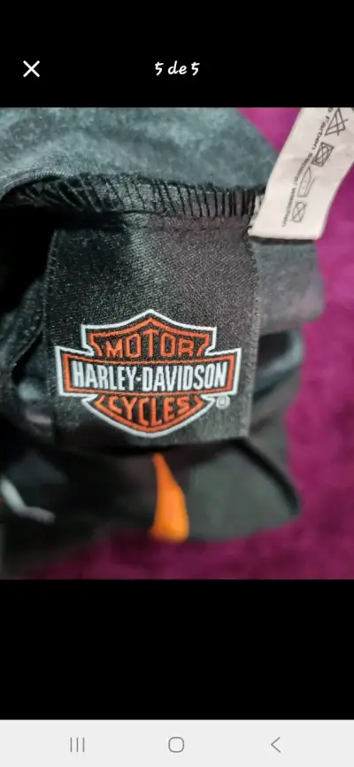 Cubre plumón Harley-Davidson negro - miniatura 4