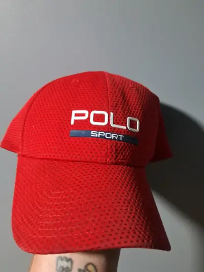 Gorro rojo Polo Sport - miniatura 1